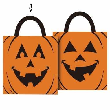 Halloween pompoen snoeptasje type