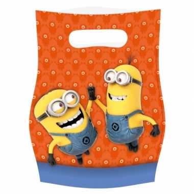 Minions kinderfeest feestzakjes