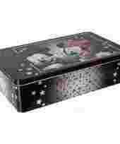 Koektrommel zwart mickey minnie